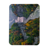 USA, New York, Letchworth State Park. de rivier en Magneet (Verticaal)