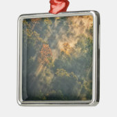 USA, New York, Letchworth State Park. Sunrise Metalen Ornament (Links)