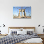 USA, New York, New York City, Brooklyn: Canvas Afdruk (Insitu (Slaapkamer))