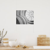 USA, New York, New York City: Het Guggenheim 3 Poster (Keuken)