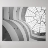 USA, New York, New York City: Het Guggenheim 3 Poster (Voorkant)