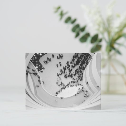 USA, New York, New York City: Het Guggenheim 4 Briefkaart (Staand voorkant)