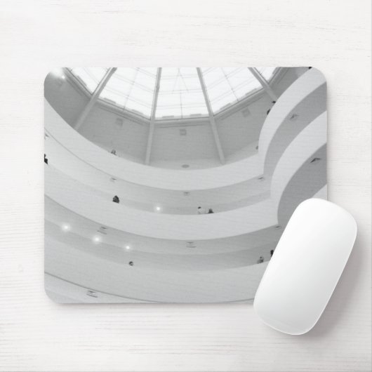 USA, New York, New York City: Het Guggenheim Muismat (Met muis)