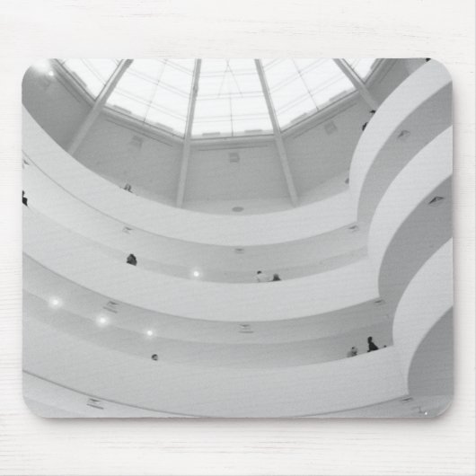 USA, New York, New York City: Het Guggenheim Muismat (Voorkant)
