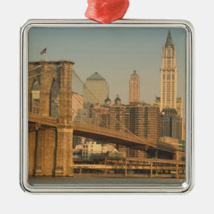 USA, New York, New York City, Manhattan: 9 Metalen Ornament
