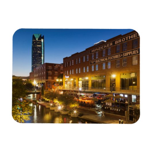 USA, Oklahoma, Oklahoma City, Bricktown Magneet (Horizontaal)