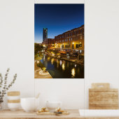 USA, Oklahoma, Oklahoma City, Bricktown Poster (Keuken)