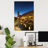 USA, Oklahoma, Oklahoma City, Bricktown Poster (Thuiskantoor)