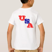 Usa Olympische t-shirts (Achterkant)
