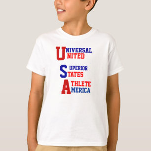 Usa Olympische t-shirts