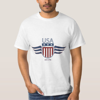 USA-ontwerp T-shirts voor echte Amerikanen"