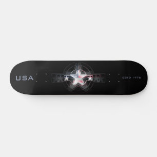 USA Opgericht 1776 Skateboard