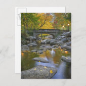 USA, Oregon, Ashland, Lithia Park. Autumn Briefkaart (Voorkant / Achterkant)
