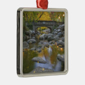 USA, Oregon, Ashland, Lithia Park. herfst Metalen Ornament (Rechts)