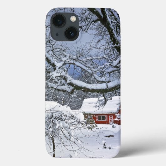 USA, Oregon, Clackamas County. verse sneeuw Case-Mate iPhone Case (Achterkant)