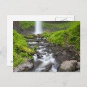USA, Oregon, Columbia River Gorge, Latourell Briefkaart (Voorkant / Achterkant)