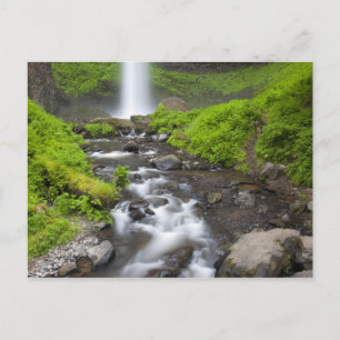 USA, Oregon, Columbia River Gorge, Latourell Briefkaart