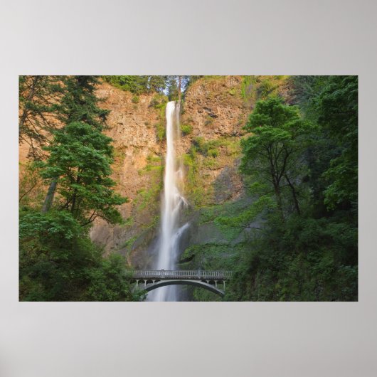 USA, Oregon, Columbia River Gorge, Multnomah Poster (Voorkant)