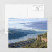 USA, Oregon, Columbia River Gorge, Vista House Briefkaart (Voorkant / Achterkant)