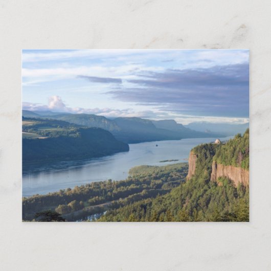 USA, Oregon, Columbia River Gorge, Vista House Briefkaart (Voorkant)