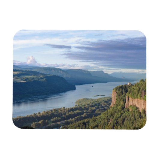USA, Oregon, Columbia River Gorge, Vista House Magneet (Horizontaal)