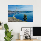 USA, Oregon, Crater Lake National Park 4 Poster (Thuiskantoor)