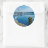 USA, Oregon, Crater Lake National Park 4 Ronde Sticker (Tas)