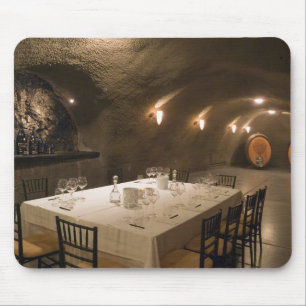 USA, Oregon, Dundee. Mijnruimte in Archery Muismat