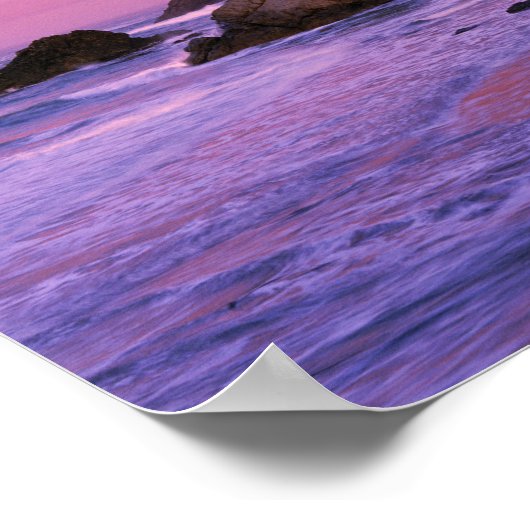 USA, Oregon, Harris State Beach, Brookings. Poster (Hoek)