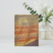 USA, Oregon, Mitchell, Painted Hills, Close-up Briefkaart (Staand voorkant)