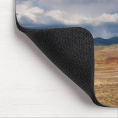 USA, Oregon, Mitchell, Painted Hills with storm Muismat (Hoek)