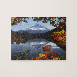 USA, Oregon, Mt. Hood National Forest. Legpuzzel