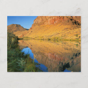 USA, Oregon, Owyhee River Canyon Briefkaart