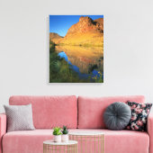 USA, Oregon, Owyhee River Canyon Canvas Afdruk (Insitu (Woonkamer))
