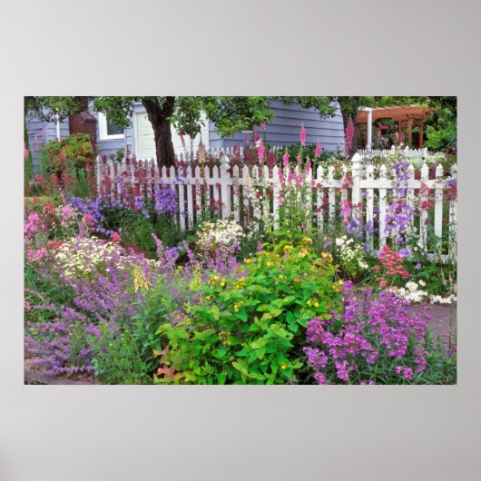 USA, Oregon, Portland. Explosie van Springtime Poster (Voorkant)
