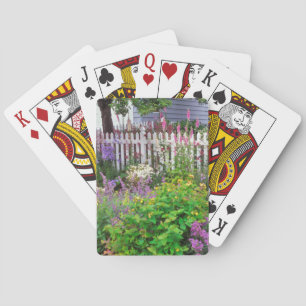USA, Oregon, Portland. Ontploffing van de Springti Pokerkaarten