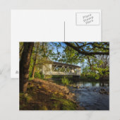 USA, Oregon, Scio, Larwood Wayside, Larwood 2 Briefkaart (Voorkant / Achterkant)