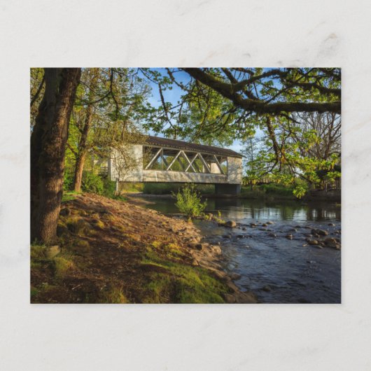 USA, Oregon, Scio, Larwood Wayside, Larwood 2 Briefkaart (Voorkant)