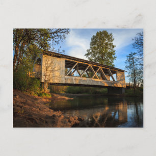 USA, Oregon, Scio, Larwood Wayside, Larwood Briefkaart