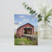 USA, Oregon, Scio, Shimanek Bridge Briefkaart (Staand voorkant)
