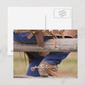 USA, Oregon, Seneca, Ponderosa Ranch. Cowboy Briefkaart (Voorkant / Achterkant)