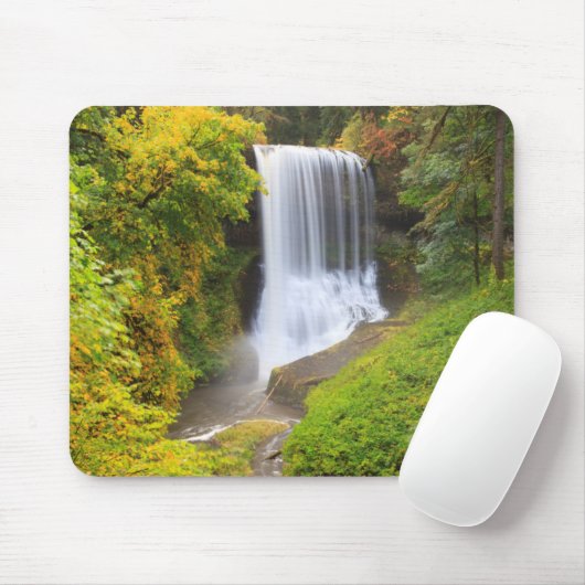 USA, Oregon, Silver Herfst State Park 3 Muismat (Met muis)