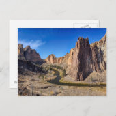 USA, Oregon, Smith Rock State Park Briefkaart (Voorkant / Achterkant)