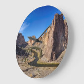 USA, Oregon, Smith Rock State Park Grote Klok (Hoek)