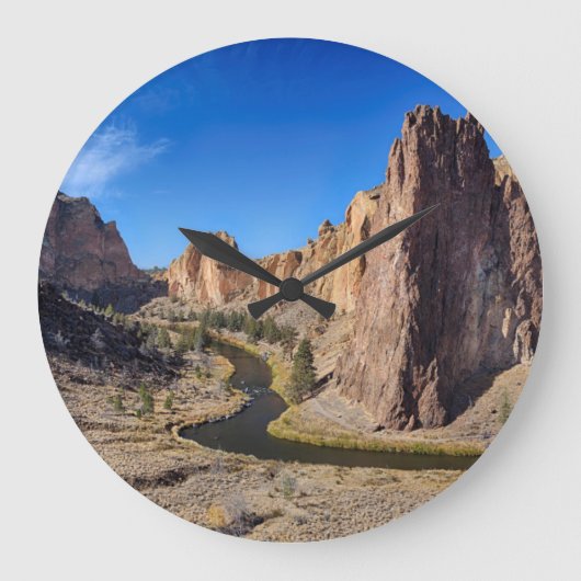 USA, Oregon, Smith Rock State Park Grote Klok (Voorkant)