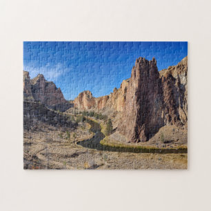 USA, Oregon, Smith Rock State Park Legpuzzel