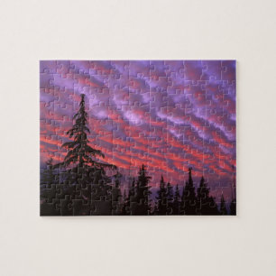 USA, Oregon, Three Sisters Wilderness, Vivid Legpuzzel