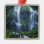 USA, Oregon, Willamette National Forest. Uitzicht  Metalen Ornament (Voorkant)