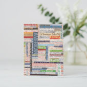 USA Original Briefkaart (Staand voorkant)