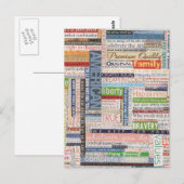 USA Original Briefkaart (Voorkant / Achterkant)